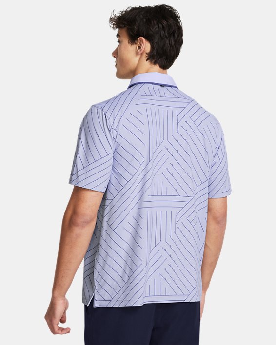 Men's UA Iso-Chill Edge Polo in Purple image number 1